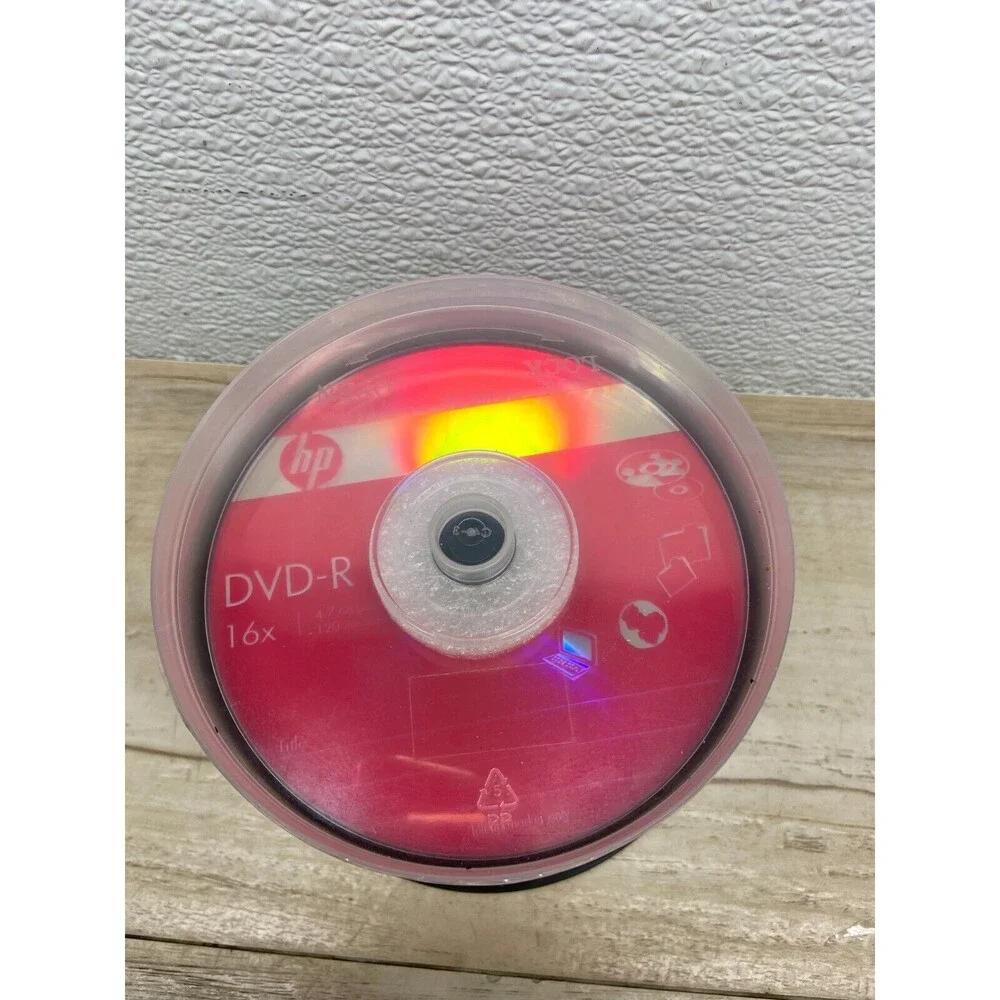 HP DVD-R 16x 4.7GB Data 120min 50Pk New Sealed